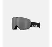 Giro Contour RS Ski Goggles - Snowboard Goggles for Men & Women - Black Wordmark Strap with Vivid Onyx/Vivid Infrared Lenses