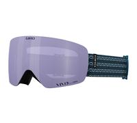 Giro Contour RS Ski Goggles - Snowboard Goggles for Men & Women - Harbor Blue Sequence Strap w/VIVID Haze/VIVID Infrared Lenses