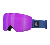 Giro Contour RS Ski Goggles - Snowboard Goggles for Men & Women - Lapis Blue Mzansi Strap w/VIVID Pink/VIVID Infrared Lenses