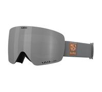 Giro Contour Ski Goggles - Snowboard Goggles for Men and Women - Carbon Vista View Strap with Vivid Onyx/Vivid Infrared Lenses