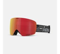 Giro Contour Ski Goggles - Snowboard Goggles for Men & Women - Black & White Landscape Strap w/VIVID Ember/VIVID Infrared Lenses