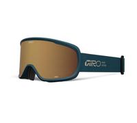 Giro Cruz Ski Goggles - Snowboard Goggles for Men, Women, Youth - Peacock Stacked - Amber Gold