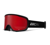 Giro Cruz Stacked Snowsport Goggles: Black/Amber Scarlet