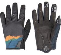 Giro DND Glove - Down and Dirty Essentials for Fit, Durability & Control, Super Fit AX Suede Palm, Breathable 4-Way Stretch, Ideal for Dirt Jumpers & Trail Riders, Color: Black/Multi, Size: 2X
