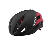Giro Eclipse Spherical Adult Road Cycling Helmet - Matte Black/White/Bright Red Small (51-55 cm)