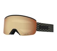 Giro Ella Ski Goggles Snowboard Goggles for Women Black Zag Strap with Vivid CopperVivid Infrared Lenses