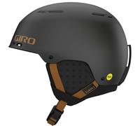 Giro Emerge Spherical Ski Helmet - Snowboard Helmet for Men Women & Youth - Metallic Coal/Tan - Size L (59-62.5cm)