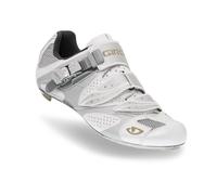 Giro Espada Women's Road Bicycle Shoes Euro 38 US 6.5 WHITE SILVER