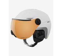 Giro Essence MIPS Ski Helmet Matt White with VIVID Copper Lens - S