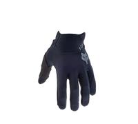 Giro Fox Racing Defend Wind Offroad Glove - Windproof, Water-Resistant, Touchscreen Compatible, Secure Fit, Silicone Grip, AX Suede Palm, Mobility & Warmth, Color: Black, Size: M