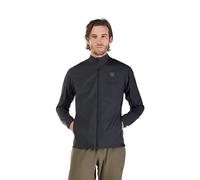 Giro Fox Racing Ranger Wind Jacket - Lightweight, Packable, Windproof, Elastic Hem, Zippered Pockets for Versatile Trail Riding, Black, Size: S