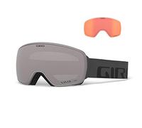 Giro Girrj Agent Snow Goggles - Grey Wordmark - Vivid Onyx/Vivid Infrared Lenses, One Size