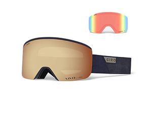 Giro GIRRJ Axis Snow Goggles - Midnight Peak - Vivid Copper & Infrared Lenses, Medium Frame