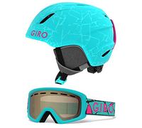Giro GIRRJ Launch Snow Helmet/goggles Combo Pack - Matte Glacier Rock, S 52-55.5cm