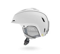 Giro Girrj Women Stellar MIPS Snow Helmet - Matte White, Medium 55.5-59cm