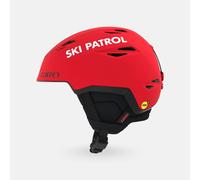 Giro Grid Spherical MIPS Ski Helmet - Snowboard Helmet for Men & Women - Matte Bright Red Patrol - L (59-62.5cm)
