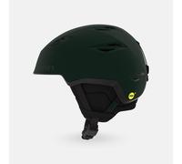 Giro Grid Spherical MIPS Ski Helmet - Snowboard Helmet for Men & Women - Matte Well Green - S (52-55.5cm)