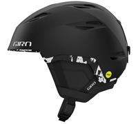 Giro Grid Spherical Ski Helmet - Snowboard Helmet for Men & Women - Matte Black Stained - L (59-62.5cm)