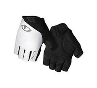 Giro Jag Cycling Gloves, Entry-Level Performance with Plush EVA Padding, Super Fit Ergonomic Design, Construction, Lightly Padded for Comfort, Color: White, Size: XL