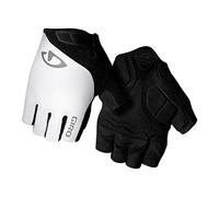 Giro Jag Cycling Gloves, Entry-Level Performance with Plush EVA Padding, Super Fit Ergonomic Design, Construction, Lightly Padded for Comfort, Color: White, Size: XL