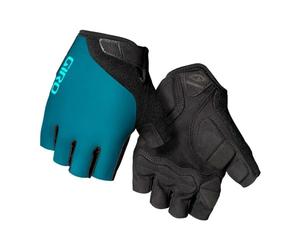 Giro Jag'ette Women's Road Cycling Mitt - Harbor Blue/Screaming Teal - Large