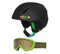 Giro Launch CP Matte Black Party Blocks/Green Ant Farm XS (48.5-52cm)