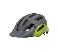 Giro Manifest Spherical Adult Mountain Cycling Helmet - Matte Metallic Black/Ano Lime (2022) Medium (55-59 cm)