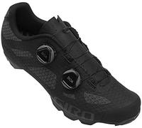 Giro Men's Sector Cycling Shoe, Black/Dark Shadow, 9.5 UK