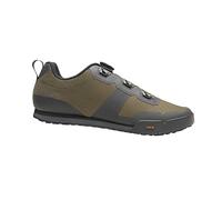 Giro Men's Tracker Running Shoe, Trail Green/Dark Shadow, 5.5 UK