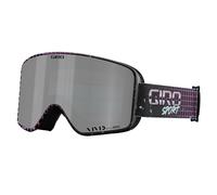 Giro Method Ski Goggles - Snowboard Goggles for Men Women and Youth - Purple Syndrome Strap with Vivid Onyx/Vivid Infrared Lenses