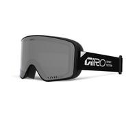 Giro Method Ski Goggles - Snowboard Goggles for Men, Women, Youth - Black Stacked - Vivid Onyx & Vivid Infrared