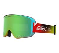 Giro Method Ski Goggles - Snowboard Goggles for Men, Women, Youth - Multi Faded - Vivid Emerald & Vivid Infrared