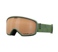 Giro Millie Ski Goggles - Snowboard Goggles for Women and Youth - Hedge Green Linocut Strap with Vivid Copper Lens