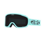 Giro Moxie Ski Goggles - Snowboard Goggles for Women & Youth - Cool Breeze Charcoal Blocks Strap with Ultra Black/Yellow Lenses