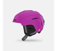 Giro Neo Jr. MIPS Kids Ski Helmet - Snowboard Helmet for Youth Boys & Girls - Matte Bright Pink - M (55.5-59cm)
