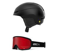 Giro Ratio MIPS Snow Helmet/Goggle Combo - (Combo) Matte Black - Black Stacked - Size Large