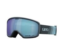 Giro Ringo Ski Goggles Snowboard Goggles for Men Women and Youth Dark Shark Streaker Strap with Vivid Royal Lens