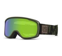 Giro Roam Ski/Snow Goggles - Trail Green Clouds - Loden/Yellow Lens