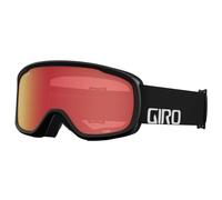 Giro Roam Snow Goggles - Black Wordmark - Amber/Yellow Lens - Medium Frame