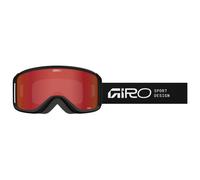 Giro - Sagen S2 (VLT 39%)/S0 (VLT 84%) - Ski goggles size One Size, red