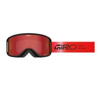 Giro - Sagen S2 (VLT 39%)/S0 (VLT 84%) - Ski goggles size One Size, red