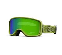 Giro Sagen Snow Goggles Plus Bonus Lense: Glow Green Shelter Colour: G