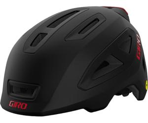 Giro Scamp MIPS II Youth Bicycle Helmet, Matte Black/Red, XS (45-49 cm)