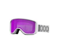 Giro - Ski goggles - Sagen - White Monogram Strap with Amber Pink/Yellow Lenses White one size
