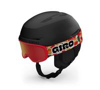 Giro Spur Combo Pack Kids Ski Helmet - Snowboarding Helmet with Matching Goggles for Youth Boys and Girls - Matte Black S 52-55.5cm