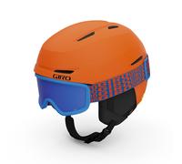 Giro Spur Combo Pack Toddler Ski Helmet - Snowboarding Helmet with Matching Goggles for Kids Boys and Girls - Matte Bright Orange XS 48.5-52cm