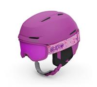 Giro Spur Combo Pack Toddler Ski Helmet - Snowboarding Helmet with Matching Goggles for Kids Boys and Girls - Matte Berry XS 48.5-52cm