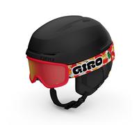 Giro Spur Combo Pack Toddler Ski Helmet - Snowboarding Helmet with Matching Goggles for Kids Boys and Girls - Matte Black XS 48.5-52cm
