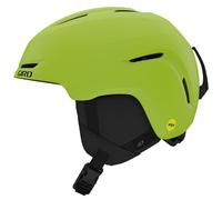 Giro Spur MIPS Kids Ski Helmet - Snowboard Helmet for Boys & Girls - Ano Lime - S (52-55.5cm)