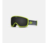 Giro Stomp Kids Ski Goggles - Snowboard Goggles for Youth Boys & Girls - Ano Lime Linticular Strap with Ultra Black Lens